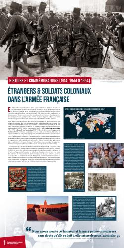 Exposition 
« Étrangers &amp; soldats coloniaux dans l’armée française » Par le Groupe de recherche Achac