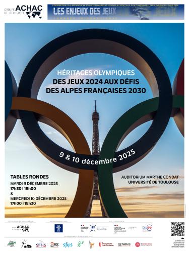 « Héritages olympiques : ce que nous transmettons vraiment » par le Groupe de recherche Achac
