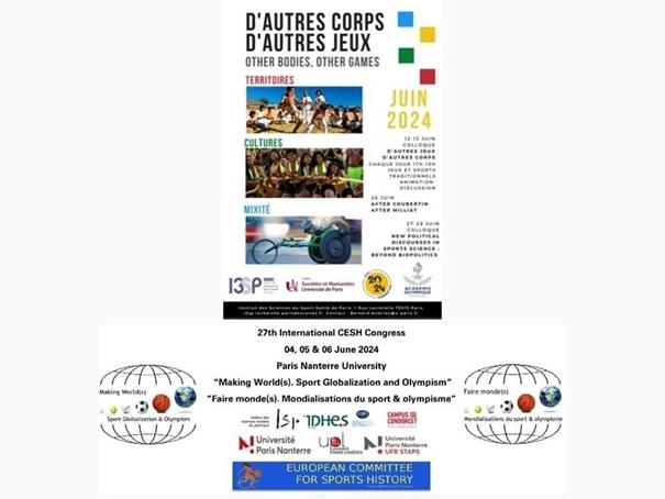 Colloques « Faire monde(s). Mondialisations du sport et olympisme »
et « D’autres corps, d’autres jeux » Groupe de recherche Achac