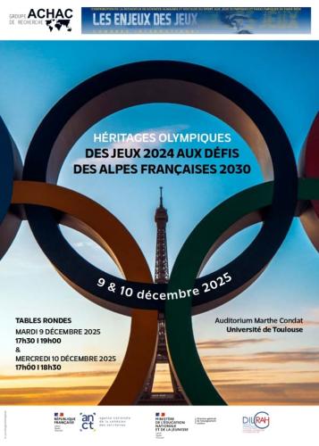 « Olympisme : un héritage en partage » par le Groupe de recherche Achac