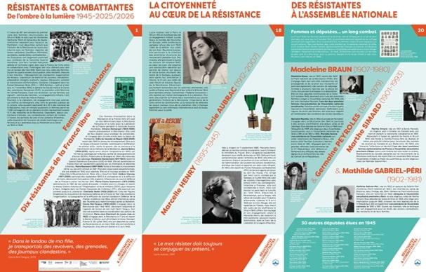 « Les femmes résistantes et combattantes mises à l’honneur à l’Assemblée nationale » par le Groupe de recherche Achac
