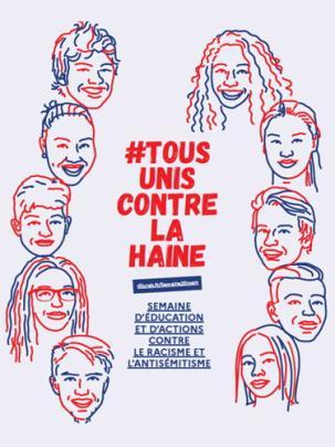 Semaine d’éducation et d’actions contre le racisme et l’antisémitisme - Affiche 2018