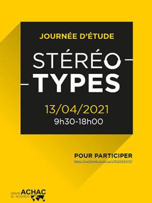 Affiche colloque Stéréotypes
