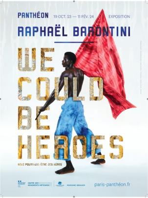 « We Could be Heroes », carte blanche à Raphaël Barontini