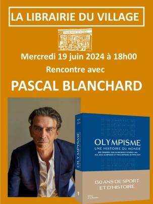 Pascal Blanchard à la Librairie du Village autour de l’olympisme