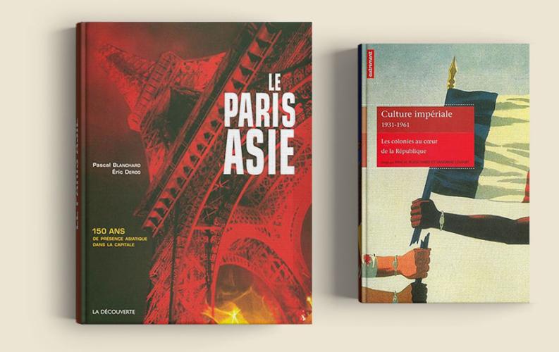 Couvertures des livres « Le Paris Asie » et « Culture impériale »
