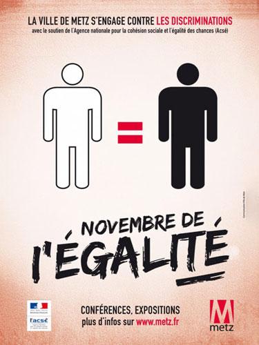 Affiche Novembre de l'égalité (Metz)