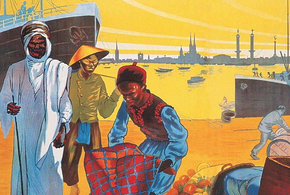 Foire de Bordeaux, affiche signée René Lataste, 1923.