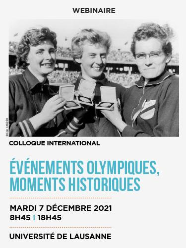 Évènements olympiques, moments historiques Par Nicolas Bancel